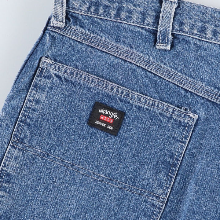 Wrangler HERO denim painter pants, men's size W37 (approx.) cotton blue type Vintage Second Hand