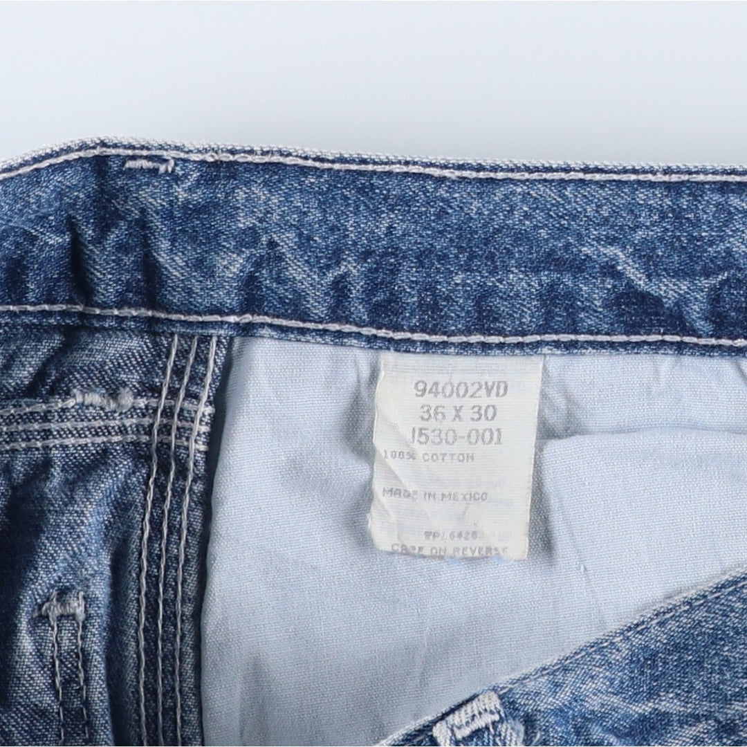 Wrangler HERO denim painter pants, men's size W37 (approx.) cotton blue type Vintage Second Hand