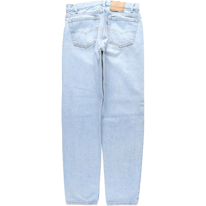 Levi's 00550-4834 Tapered Denim Pants, Made in USA, Men's Size W33 (approx.) cotton blue type Vintage Second Hand