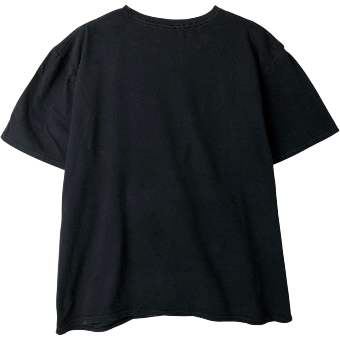 The Rolling Stones Band T-shirt, Band T, Men's L size cotton black type Vintage Second Hand