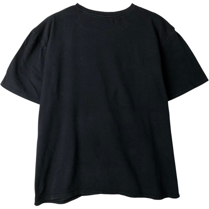 The Rolling Stones Band T-shirt, Band T, Men's L size cotton black type Vintage Second Hand