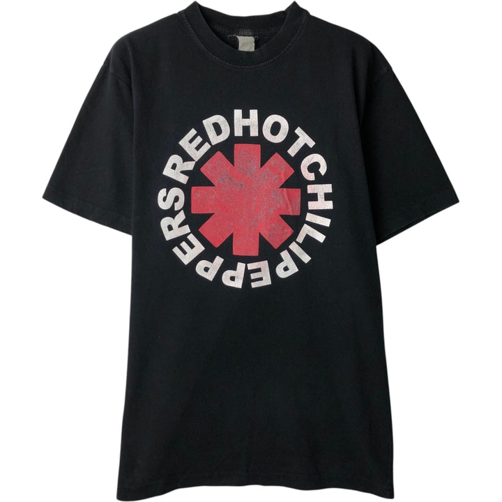 RED HOT CHILI PEPPERS Red Hot Chili Peppers Band T-shirt Band T Men's S equivalent unclear black type Vintage Second Hand