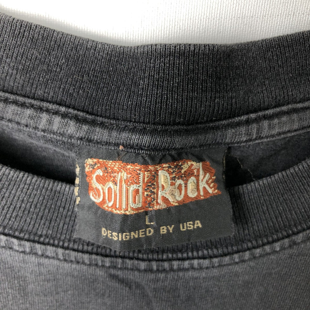Solid Rock AC cotton black type Vintage Second Hand