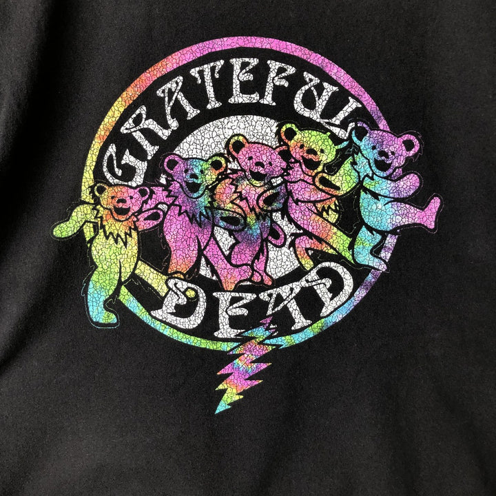 GRATEFUL DEAD DEAD BEAR Band T-shirt (Men's size M) cotton black type Vintage Second Hand