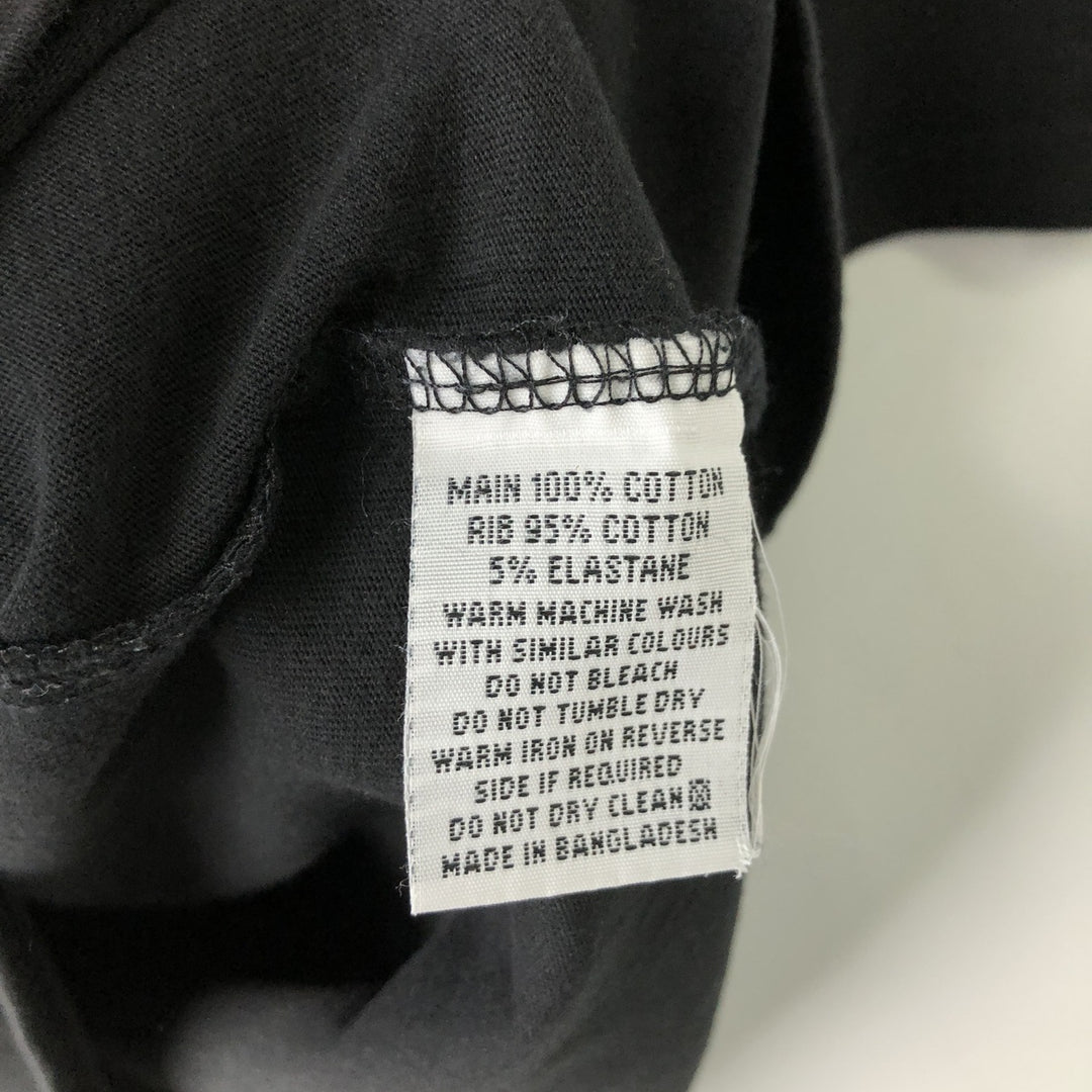 NIRVANA Nirvana Band T-shirt, Band T, Men's L size cotton black type Vintage Second Hand