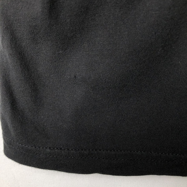 NIRVANA Nirvana Band T-shirt, Band T, Men's L size cotton black type Vintage Second Hand