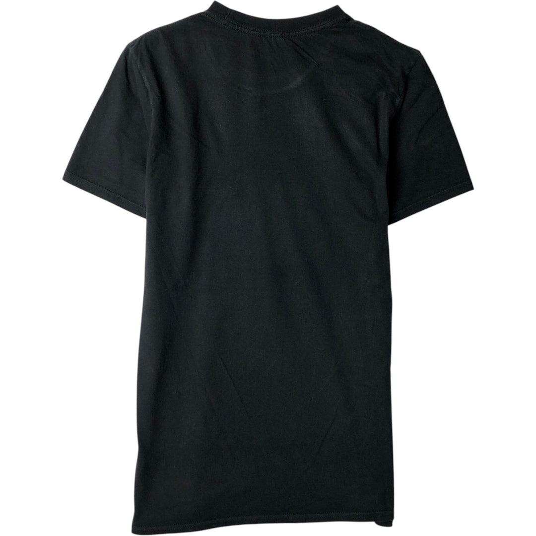 DAVID BOWIE Band T-shirt (Men's size S equivalent) unclear black type Vintage Second Hand