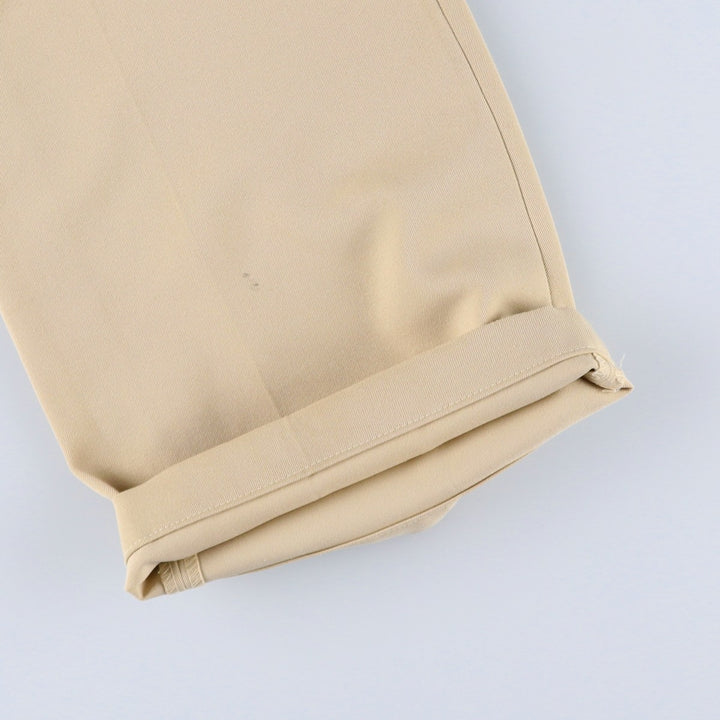 Vintage 1980'S Levi's Action Slacks, Men's Size 35 unclear Beige type Vintage Second Hand