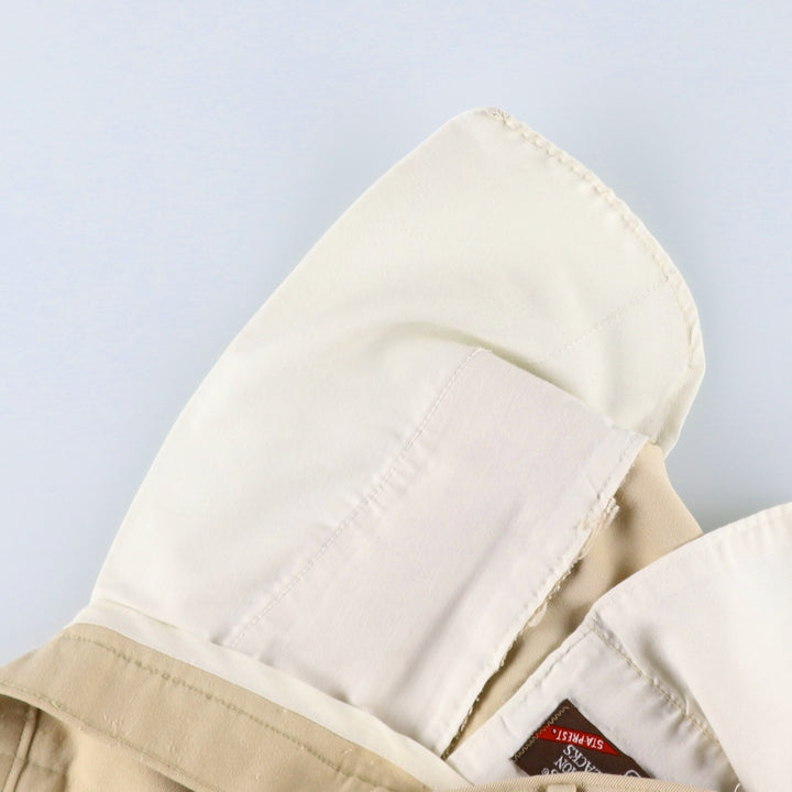 Vintage 1980'S Levi's Action Slacks, Men's Size 35 unclear Beige type Vintage Second Hand