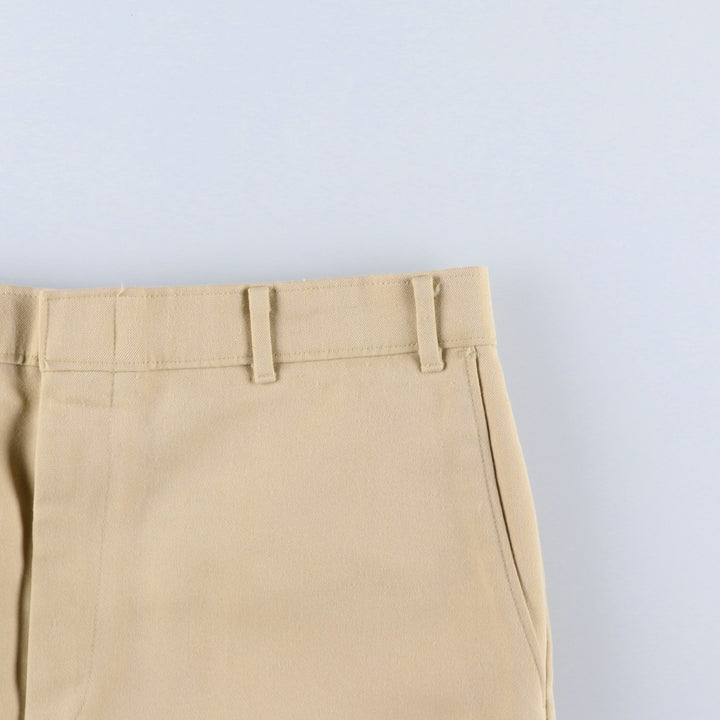 Vintage 1980'S Levi's Action Slacks, Men's Size 35 unclear Beige type Vintage Second Hand