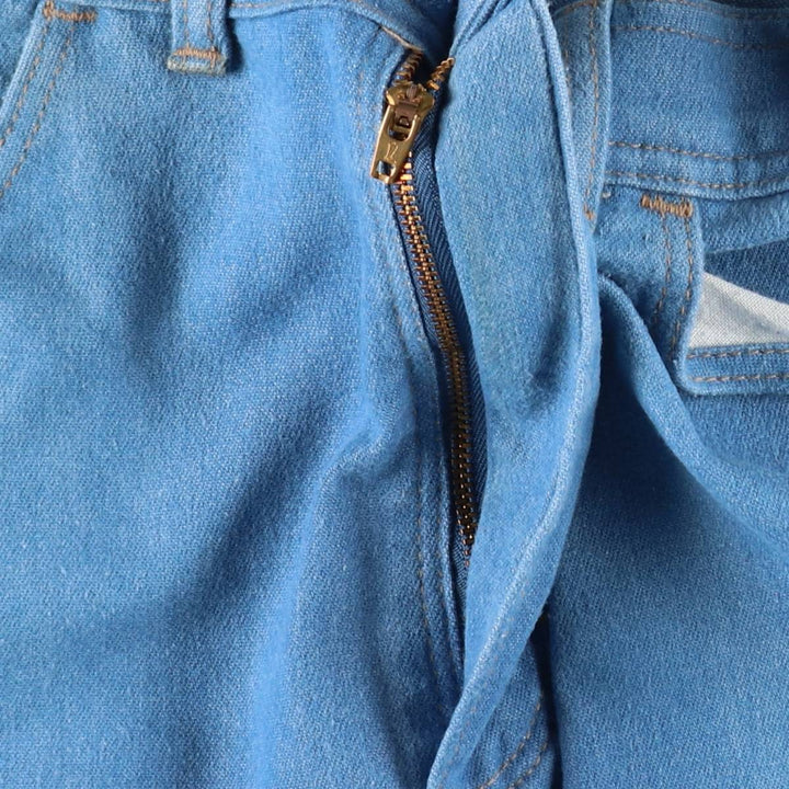80s-90'S Wrangler Straight Denim Pants, Made in USA, Men's, W35, Vintage unclear blue type Vintage Second Hand