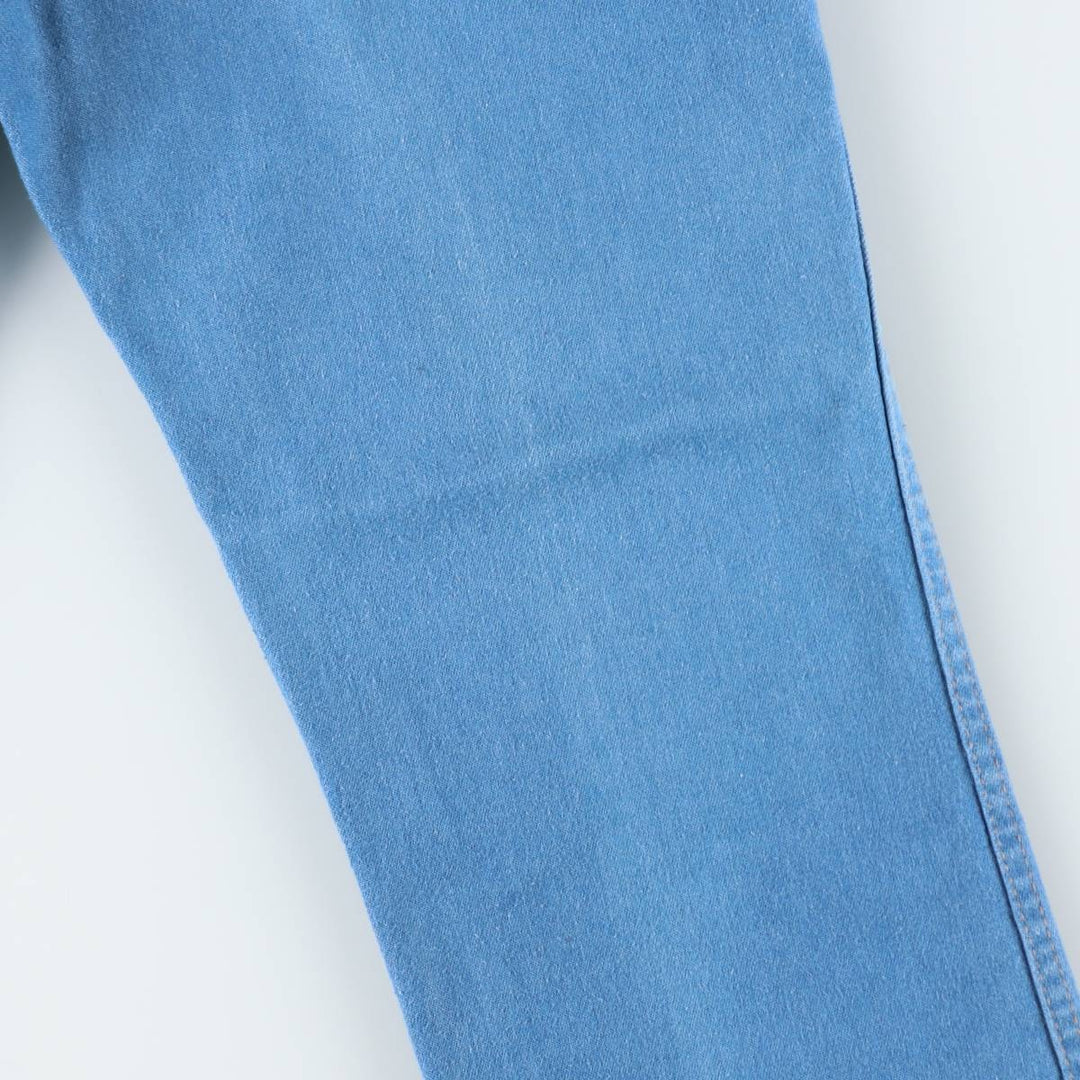 80s-90'S Wrangler Straight Denim Pants, Made in USA, Men's, W35, Vintage unclear blue type Vintage Second Hand