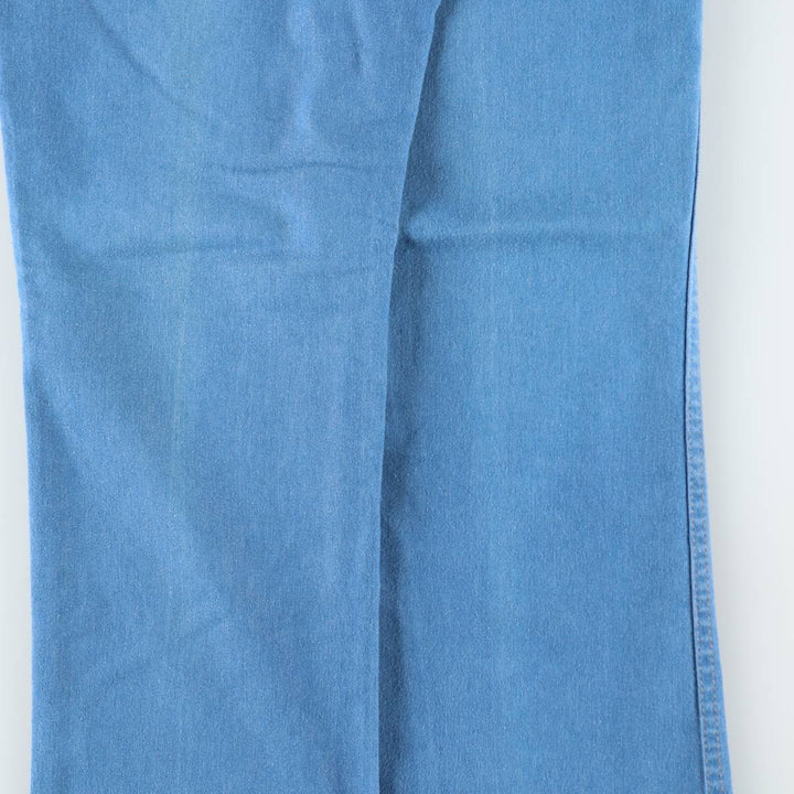 80s-90'S Wrangler Straight Denim Pants, Made in USA, Men's, W35, Vintage unclear blue type Vintage Second Hand