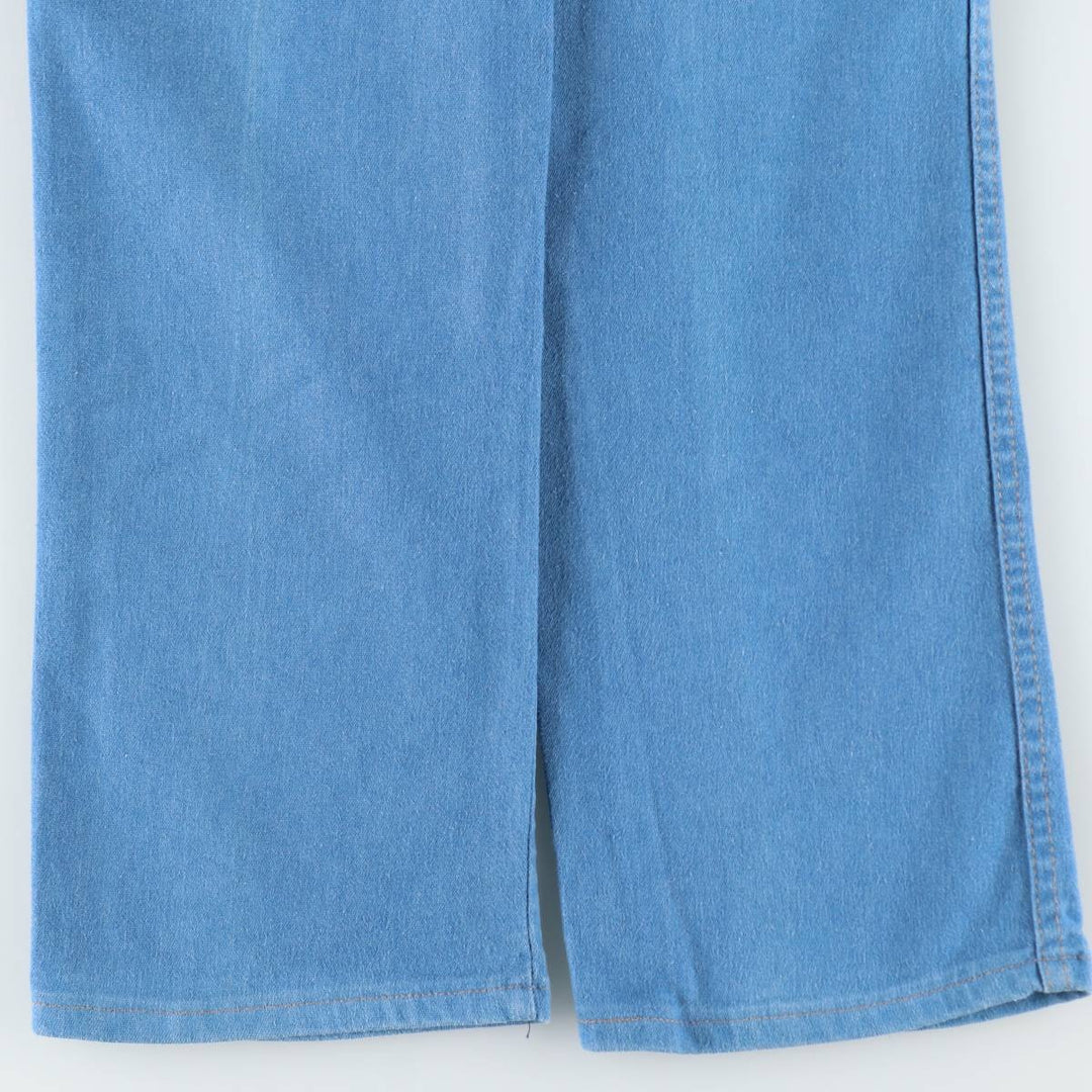 80s-90'S Wrangler Straight Denim Pants, Made in USA, Men's, W35, Vintage unclear blue type Vintage Second Hand