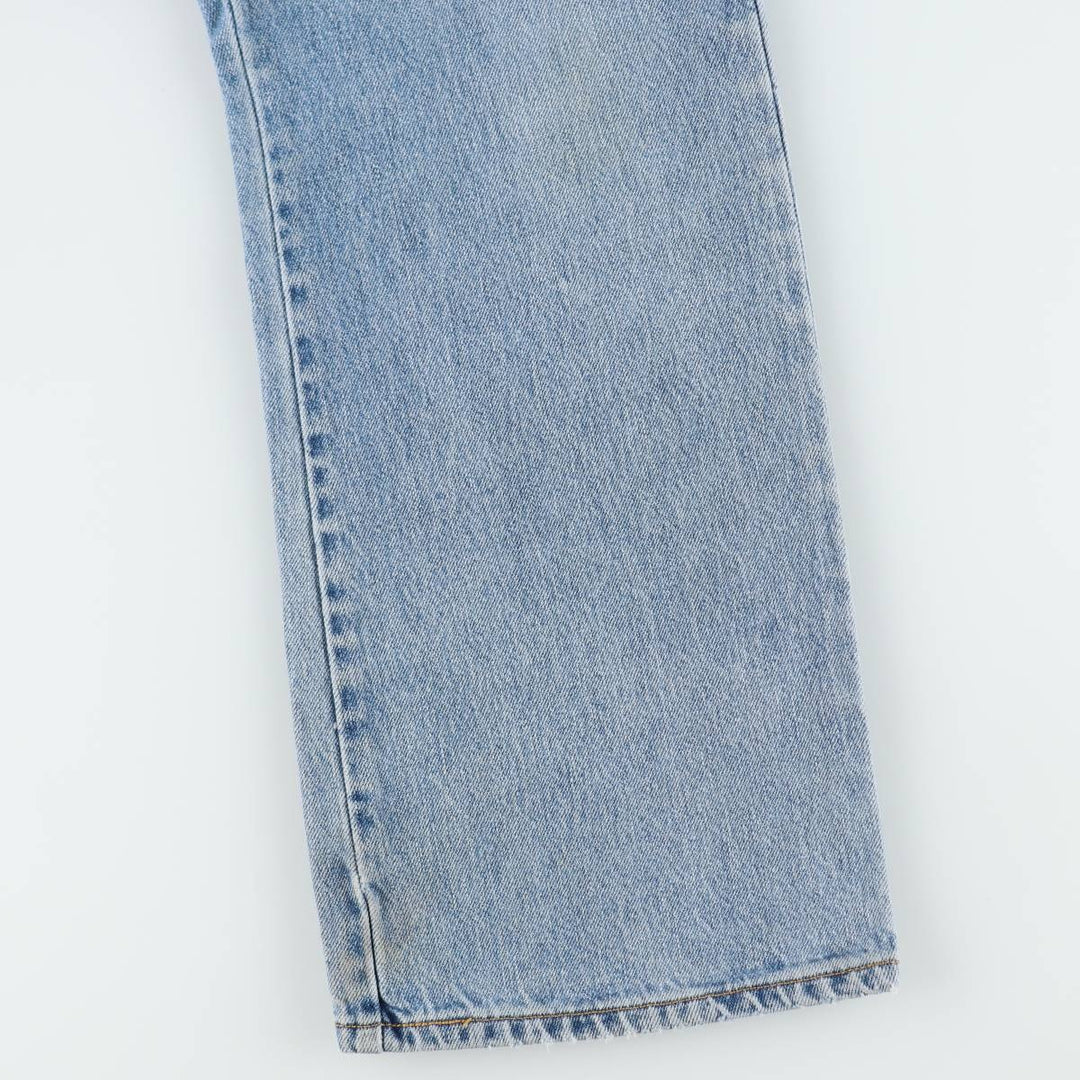 00'S Levi's 517 BOOT CUT Bootcut denim pants for men, size w35 cotton blue type Vintage Second Hand