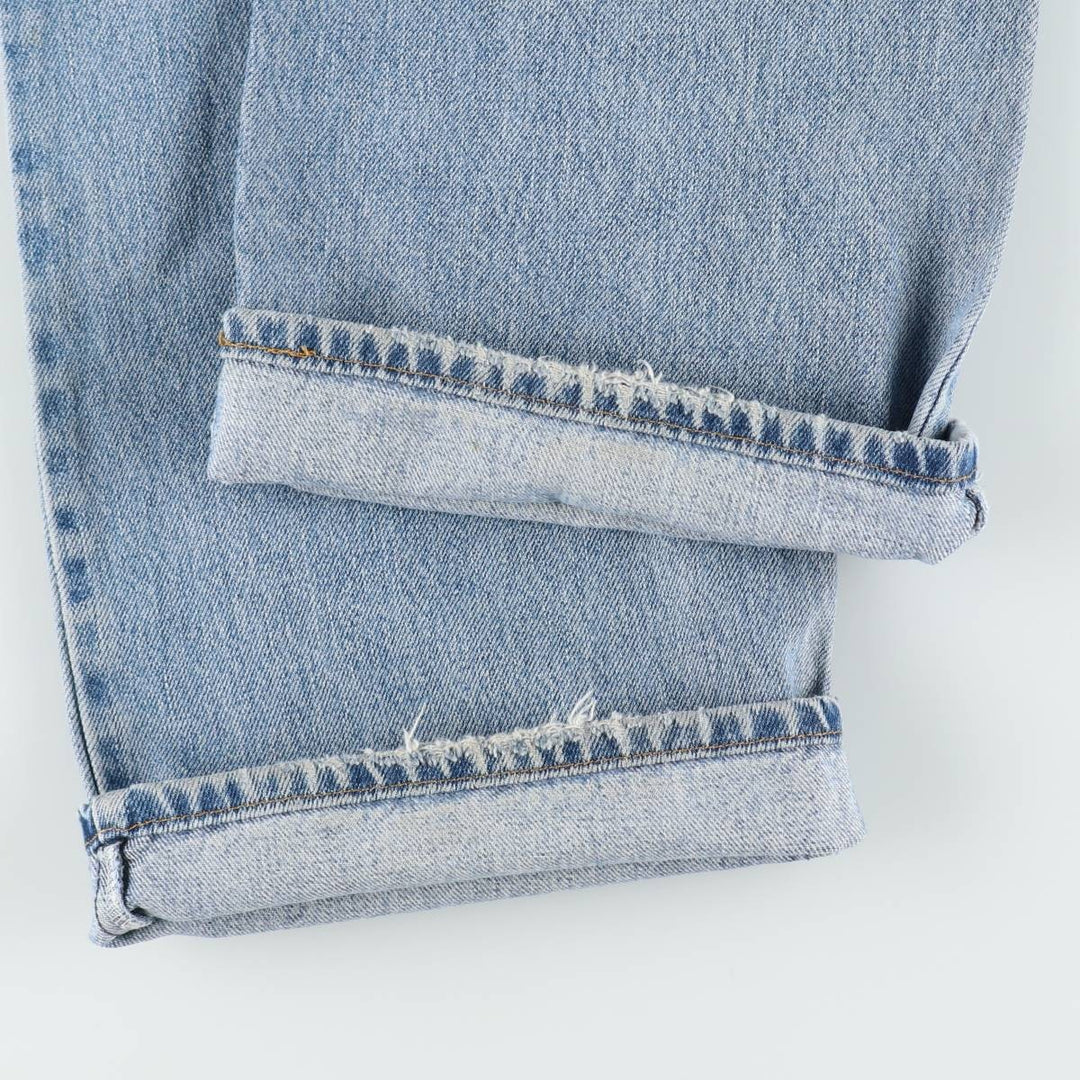 00'S Levi's 517 BOOT CUT Bootcut denim pants for men, size w35 cotton blue type Vintage Second Hand