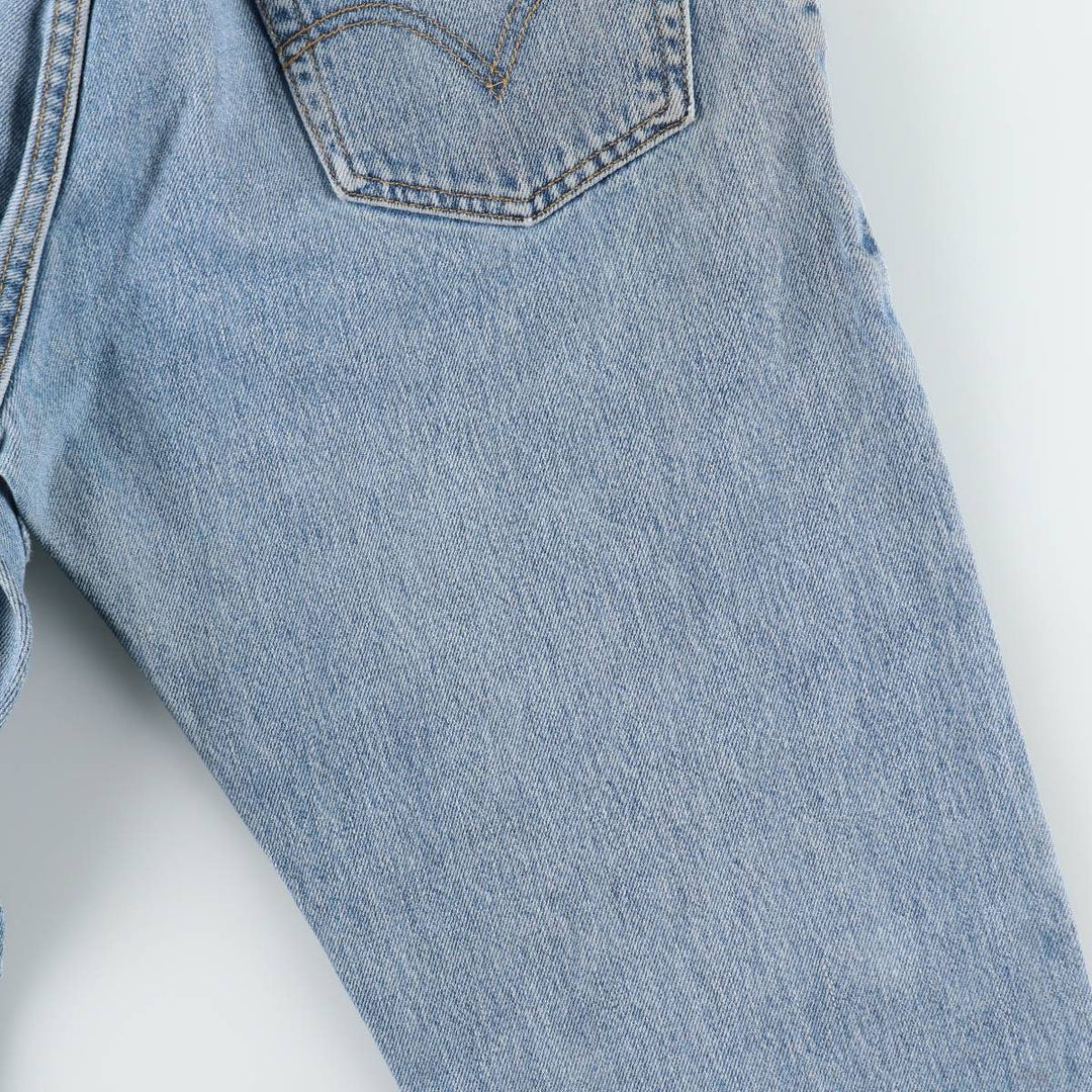 00'S Levi's 517 BOOT CUT Bootcut denim pants for men, size w35 cotton blue type Vintage Second Hand