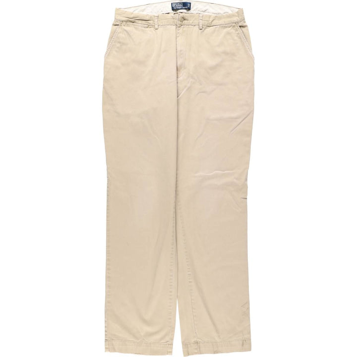 Ralph Lauren POLO by Ralph Lauren Chino Pants Men's W34 equivalent cotton Beige type Vintage Second Hand