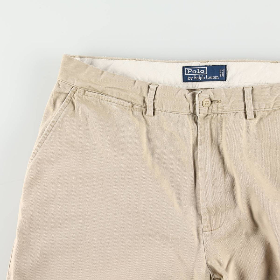 Ralph Lauren POLO by Ralph Lauren Chino Pants Men's W34 equivalent cotton Beige type Vintage Second Hand