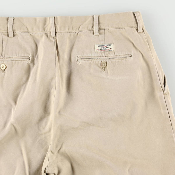 Ralph Lauren POLO by Ralph Lauren Chino Pants Men's W34 equivalent cotton Beige type Vintage Second Hand