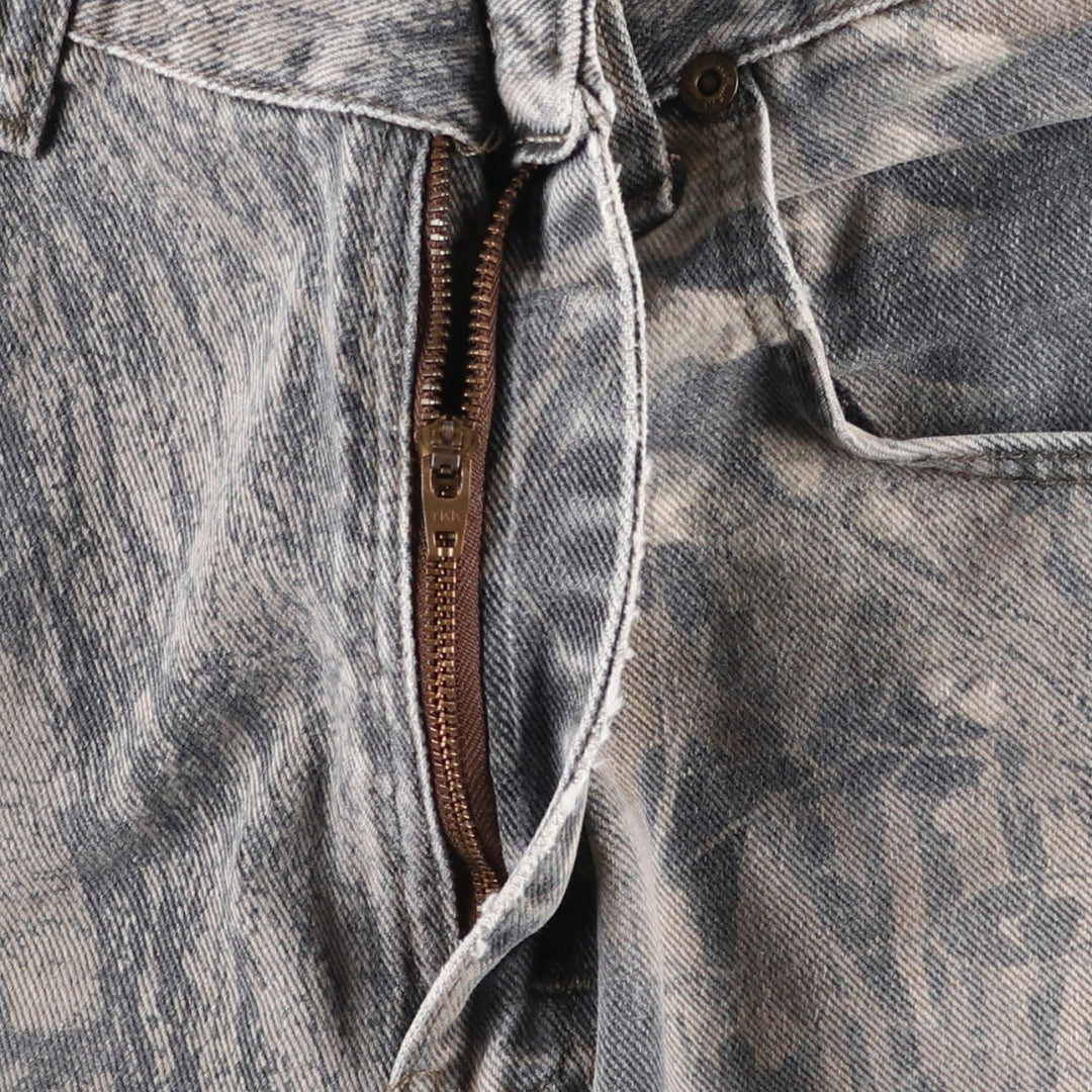 Wrangler Camouflage Pattern Realtree Camo Tapered Denim Pants, Men's Size W33 unclear Khaki type Vintage Second Hand