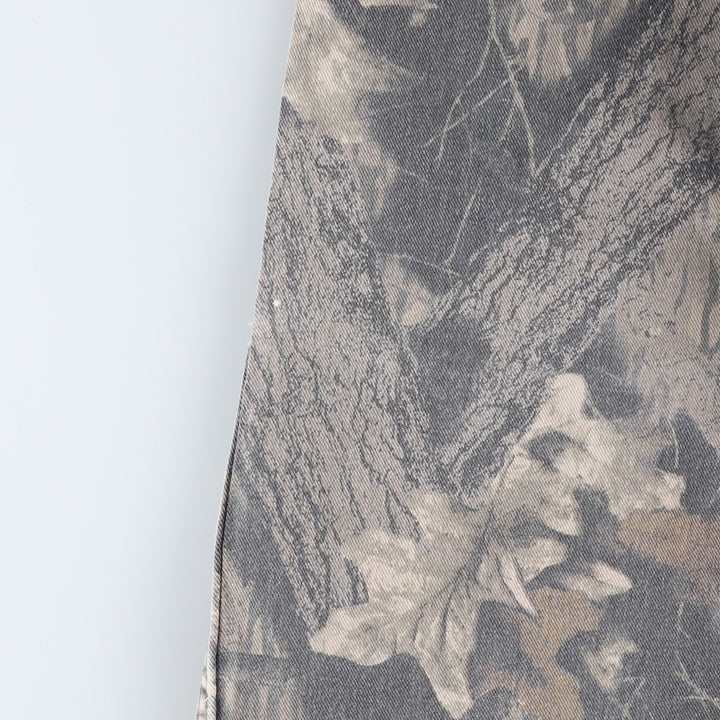Wrangler Camouflage Pattern Realtree Camo Tapered Denim Pants, Men's Size W33 unclear Khaki type Vintage Second Hand