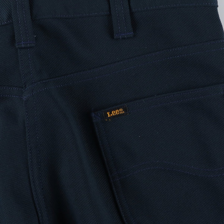 70s-80'S Lee Flare Pants, Men's Size W32 (approx.), Vintage unclear navy blue type Vintage Second Hand