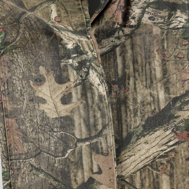 Civilian-made MOSSY OAK BREAK-UP INFINITY camouflage pattern Real Tree camo military pants, men's size W36 (approx.) cotton Khaki type Vintage Second Hand