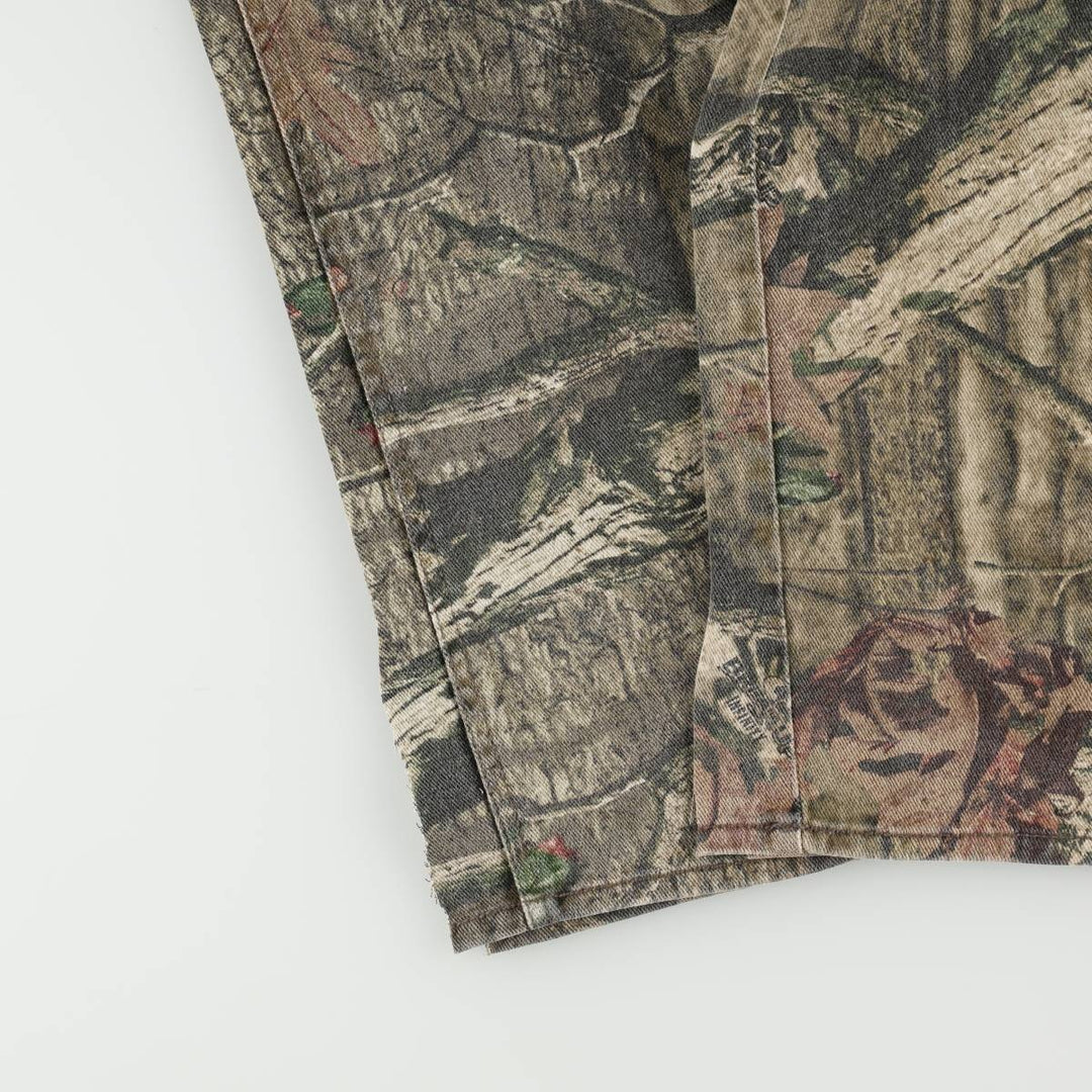 Civilian-made MOSSY OAK BREAK-UP INFINITY camouflage pattern Real Tree camo military pants, men's size W36 (approx.) cotton Khaki type Vintage Second Hand