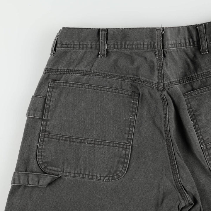 Key Duck Painter Pants Men's W36 (approx.) cotton Charcoal Vintage Second Hand
