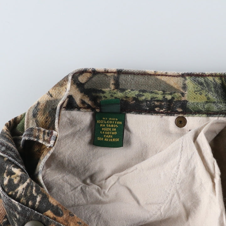 90s-00'S Cabelas Realtree Camo Denim Pants, Men's, Vintage, Size W30 cotton multicolor Vintage Second Hand