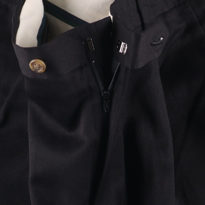 Tommy Hilfiger Two-pleat Slacks, Men's, Size W34 unclear black type Vintage Second Hand