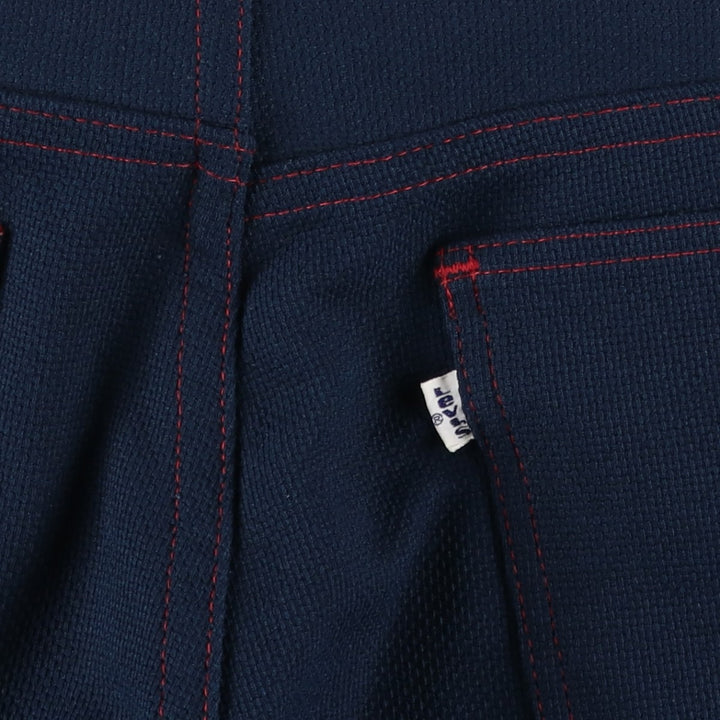 Vintage 1980'S Levi's Gentleman's Jeans flared pants, men's size W34. unclear navy blue type Vintage Second Hand