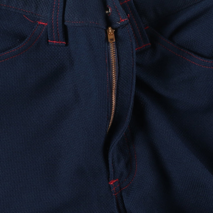 Vintage 1980'S Levi's Gentleman's Jeans flared pants, men's size W34. unclear navy blue type Vintage Second Hand