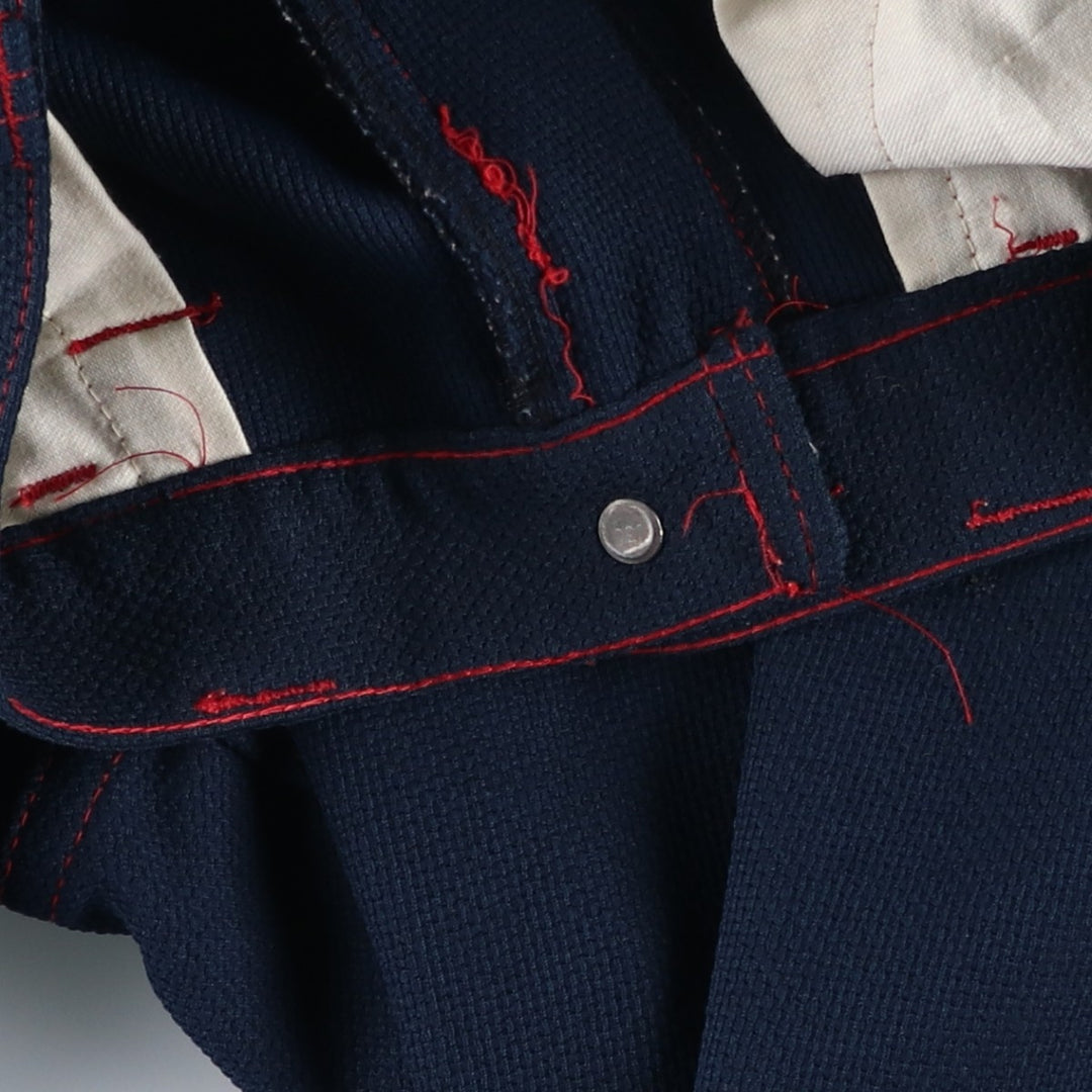 Vintage 1980'S Levi's Gentleman's Jeans flared pants, men's size W34. unclear navy blue type Vintage Second Hand