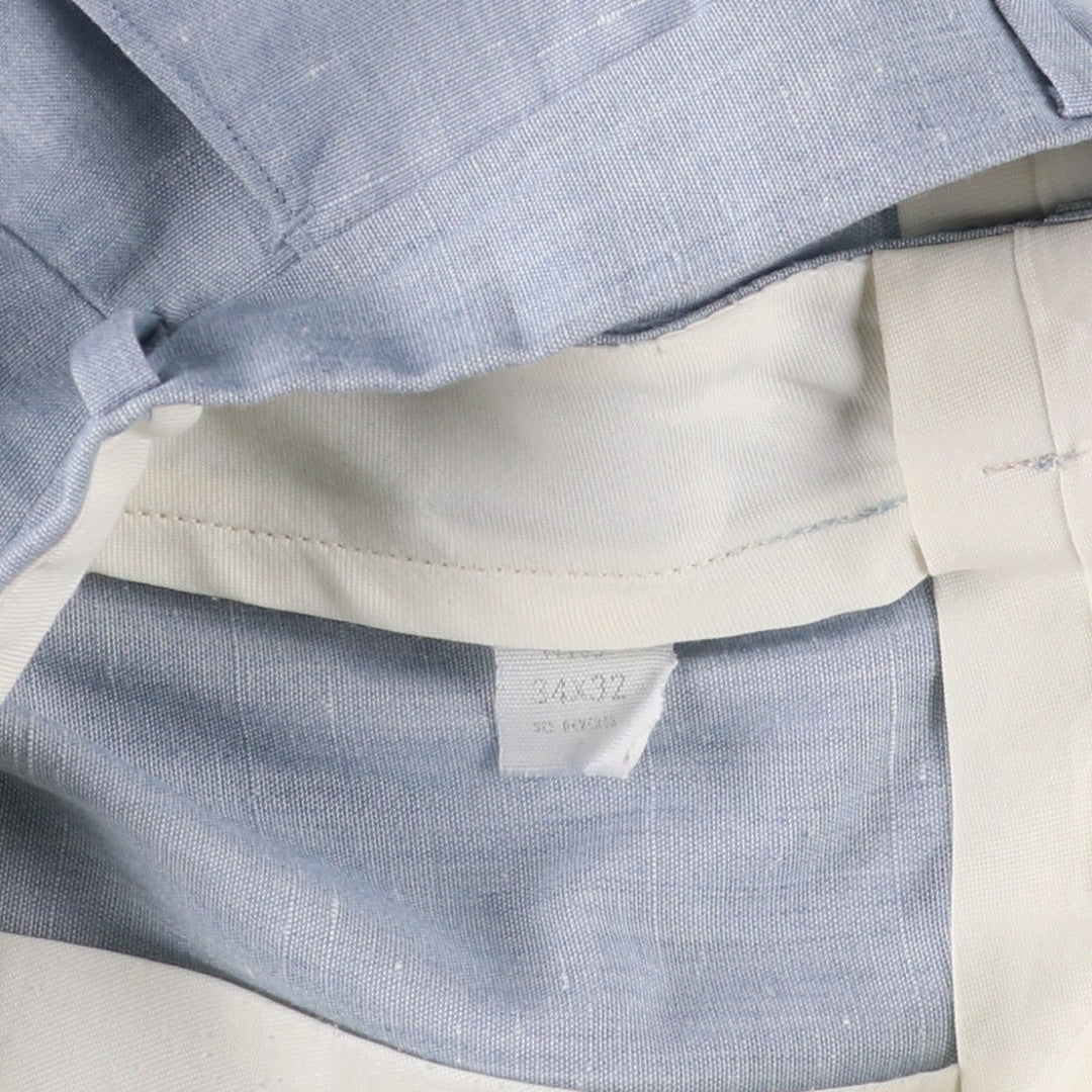 Haggar slacks for men, size W34 unclear Blue type light blue Vintage Second Hand