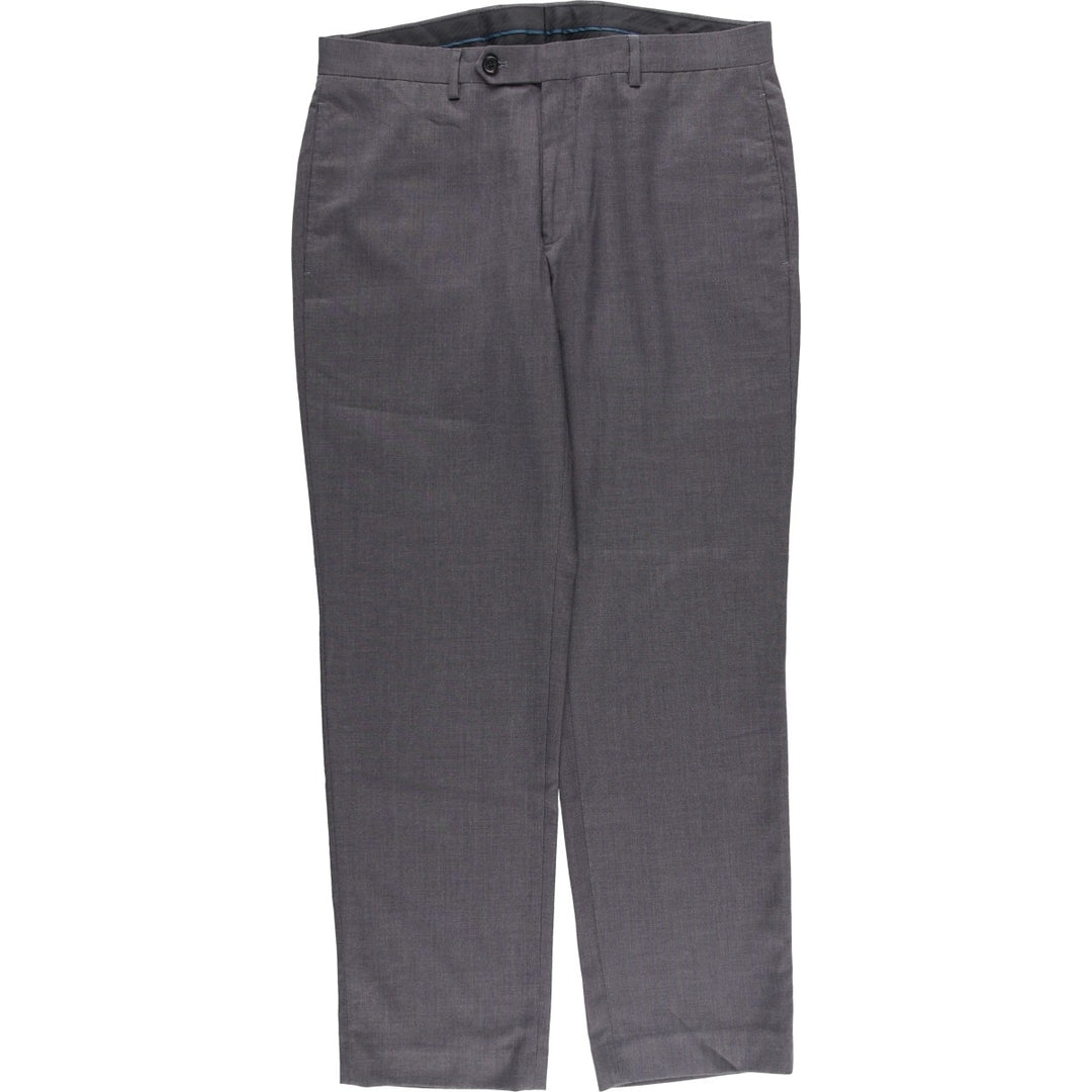 Ralph Lauren POLO RALPH LAUREN Men's Slacks, Size W34 polyester gray type Vintage Second Hand