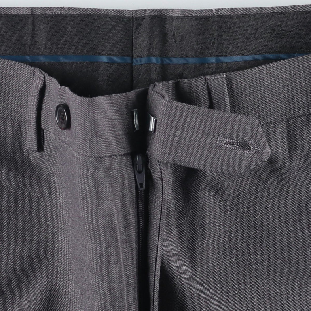 Ralph Lauren POLO RALPH LAUREN Men's Slacks, Size W34 polyester gray type Vintage Second Hand