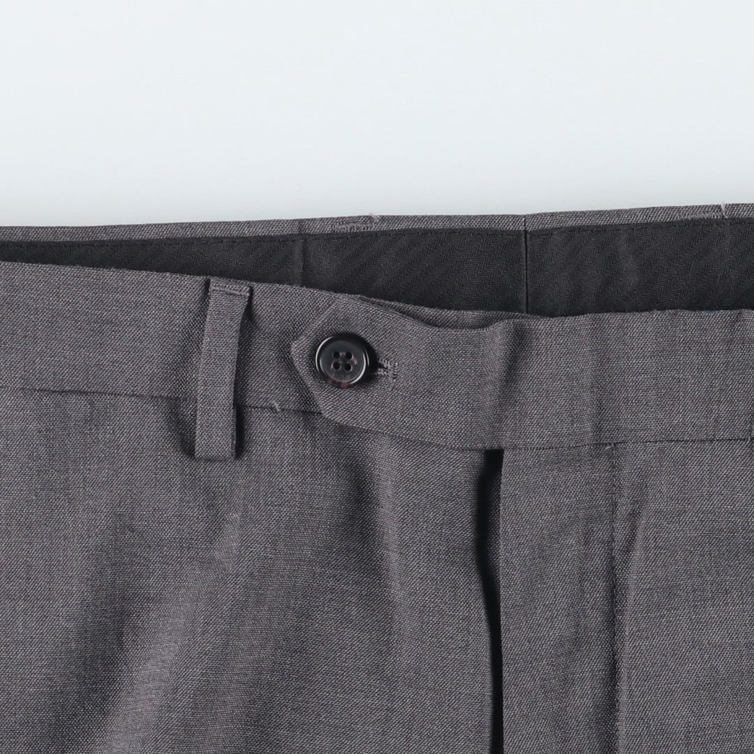 Ralph Lauren POLO RALPH LAUREN Men's Slacks, Size W34 polyester gray type Vintage Second Hand