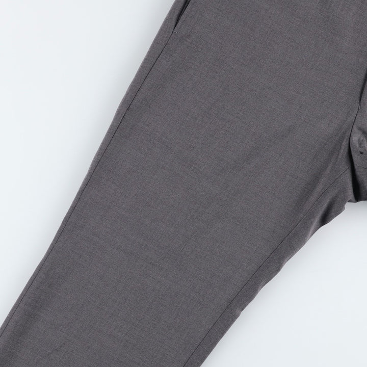 Ralph Lauren POLO RALPH LAUREN Men's Slacks, Size W34 polyester gray type Vintage Second Hand