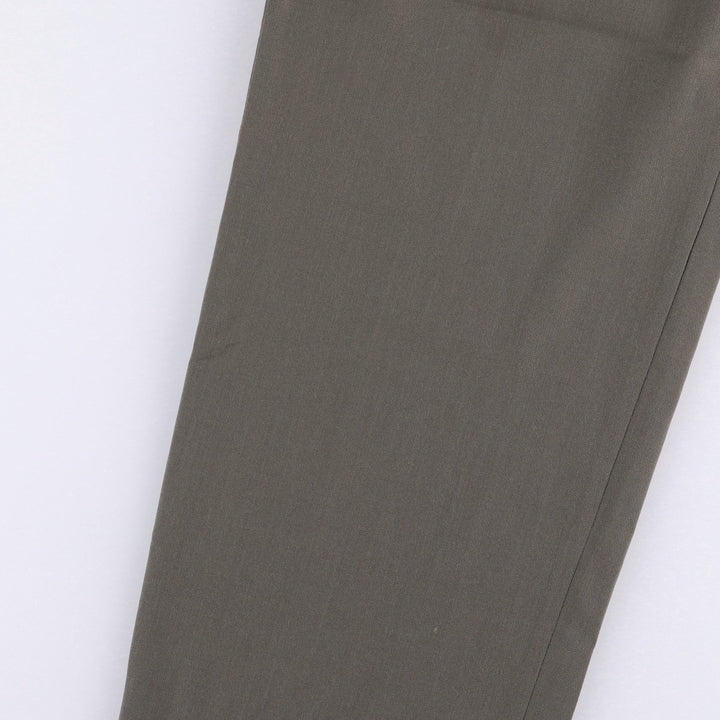 Calvin Klein One-Tuck Slacks, Men's Size W32 unclear gray type Vintage Second Hand