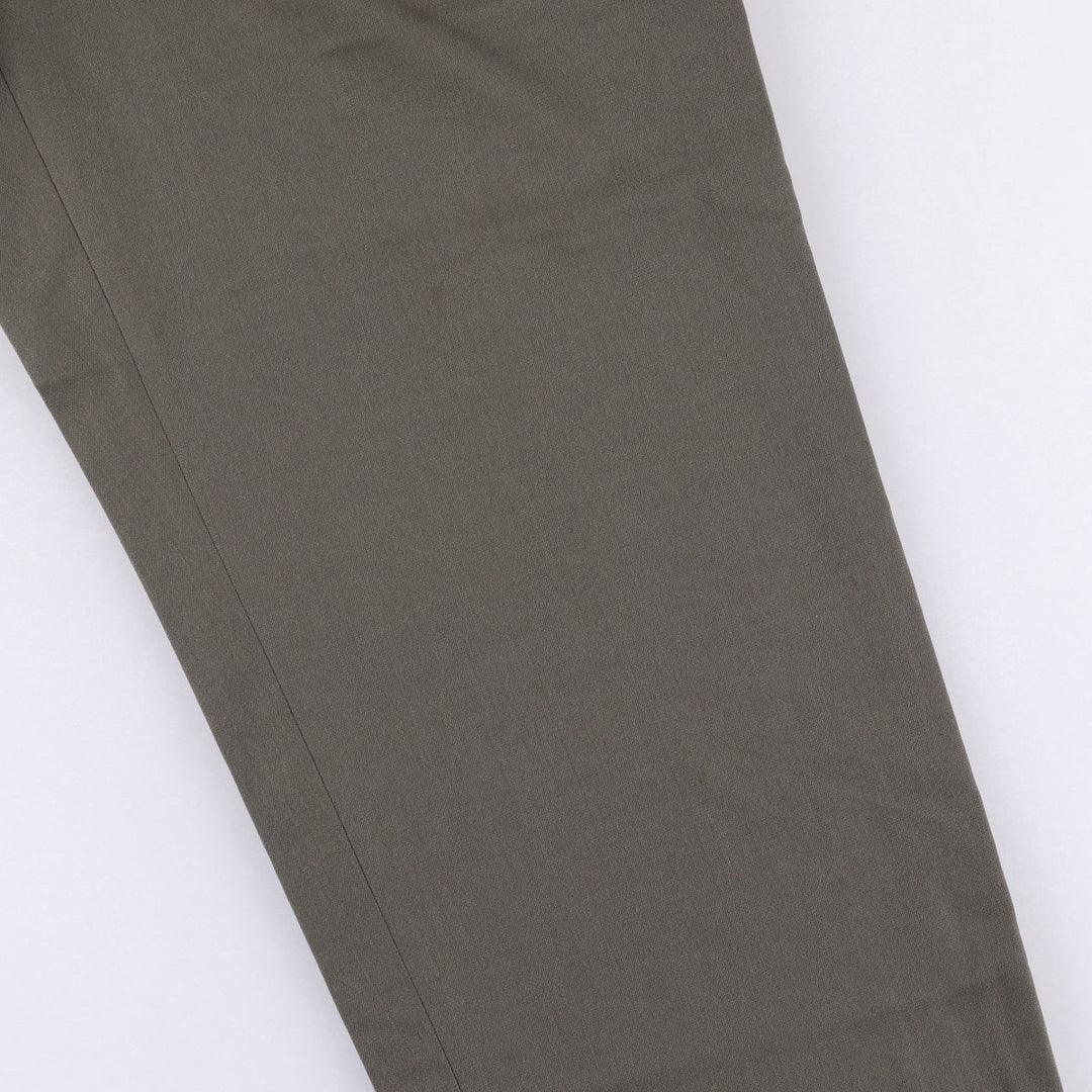 Calvin Klein One-Tuck Slacks, Men's Size W32 unclear gray type Vintage Second Hand
