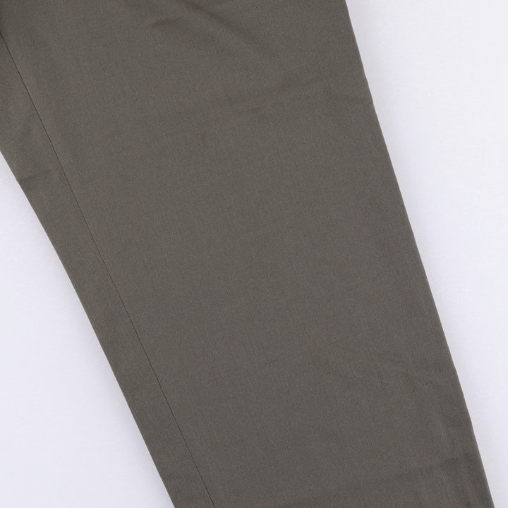 Calvin Klein One-Tuck Slacks, Men's Size W32 unclear gray type Vintage Second Hand