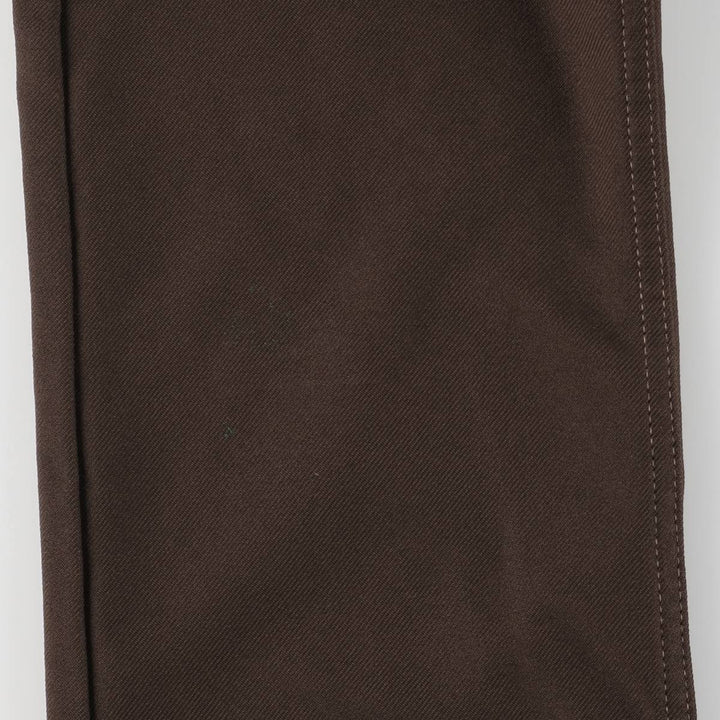 Wrangler Rancher Dress Jeans, Men's Slacks, Size W34 unclear brown type Vintage Second Hand