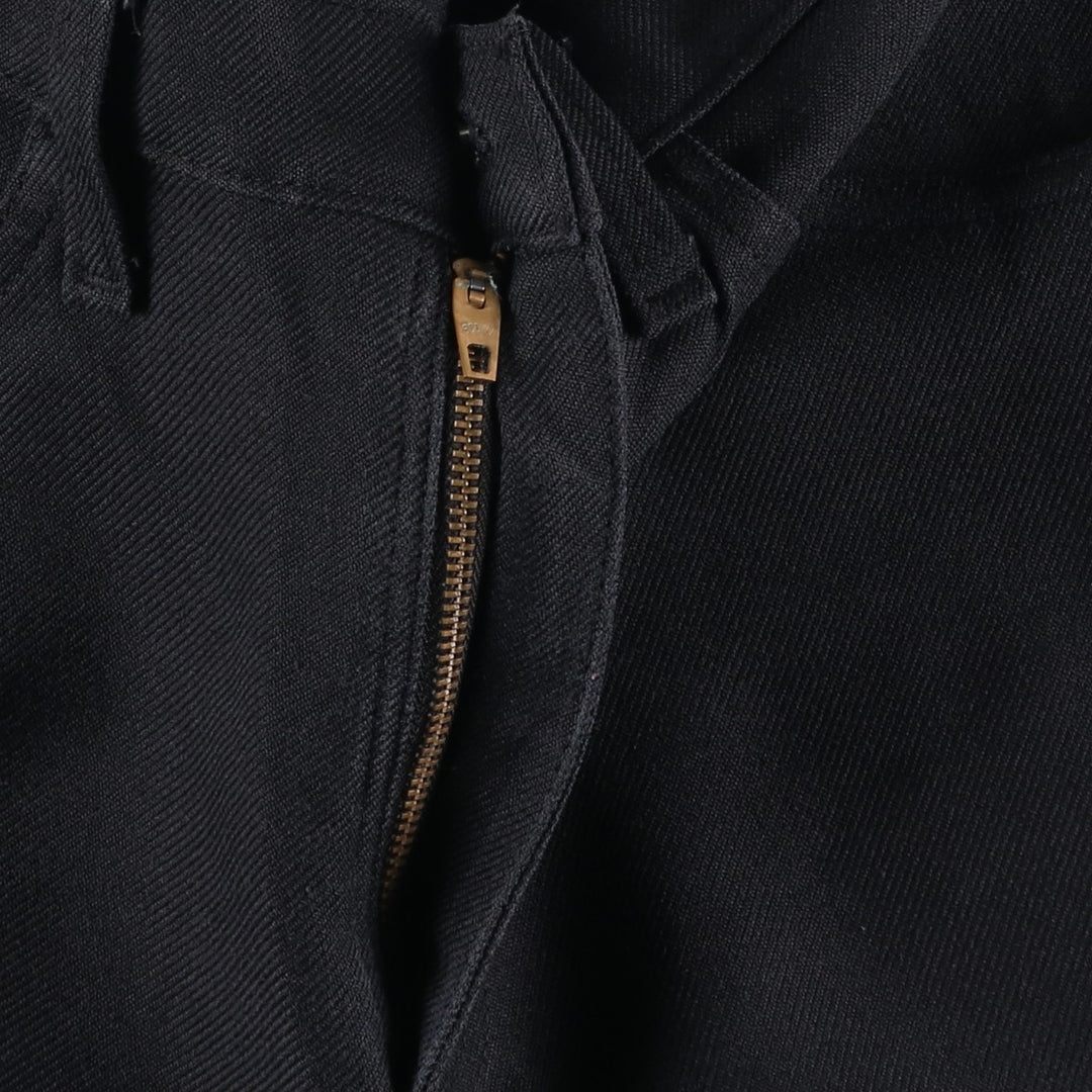 1980'S Levi's slacks, made in USA, men's size W34 (approx.), vintage. polyester black type Vintage Second Hand