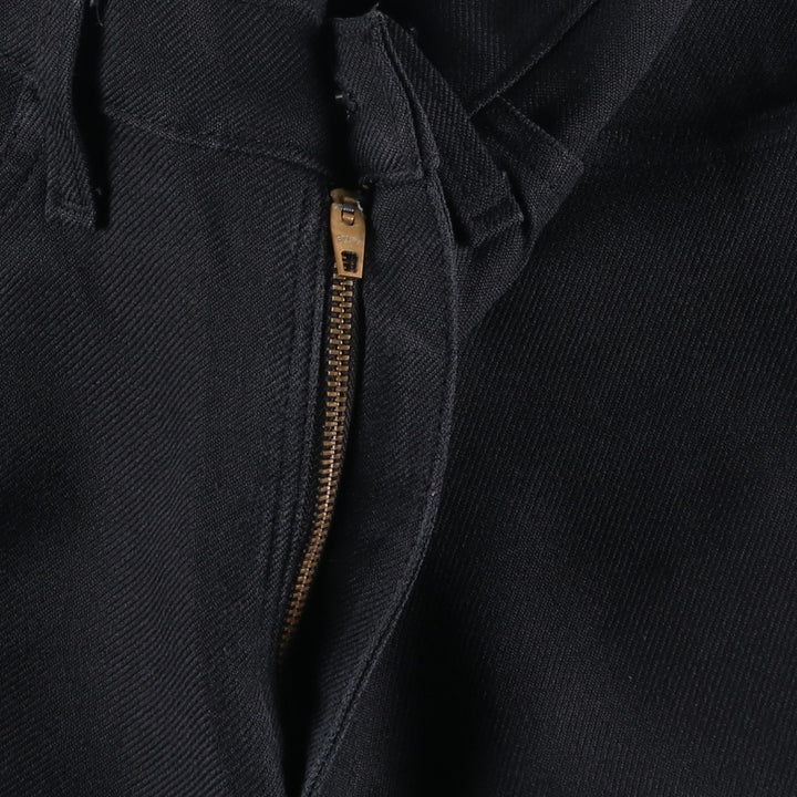 1980'S Levi's slacks, made in USA, men's size W34 (approx.), vintage. polyester black type Vintage Second Hand