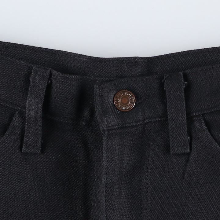 1980'S Levi's slacks, made in USA, men's size W34 (approx.), vintage. polyester black type Vintage Second Hand