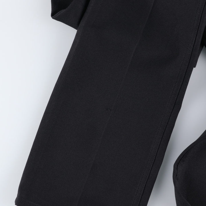 1980'S Levi's slacks, made in USA, men's size W34 (approx.), vintage. polyester black type Vintage Second Hand