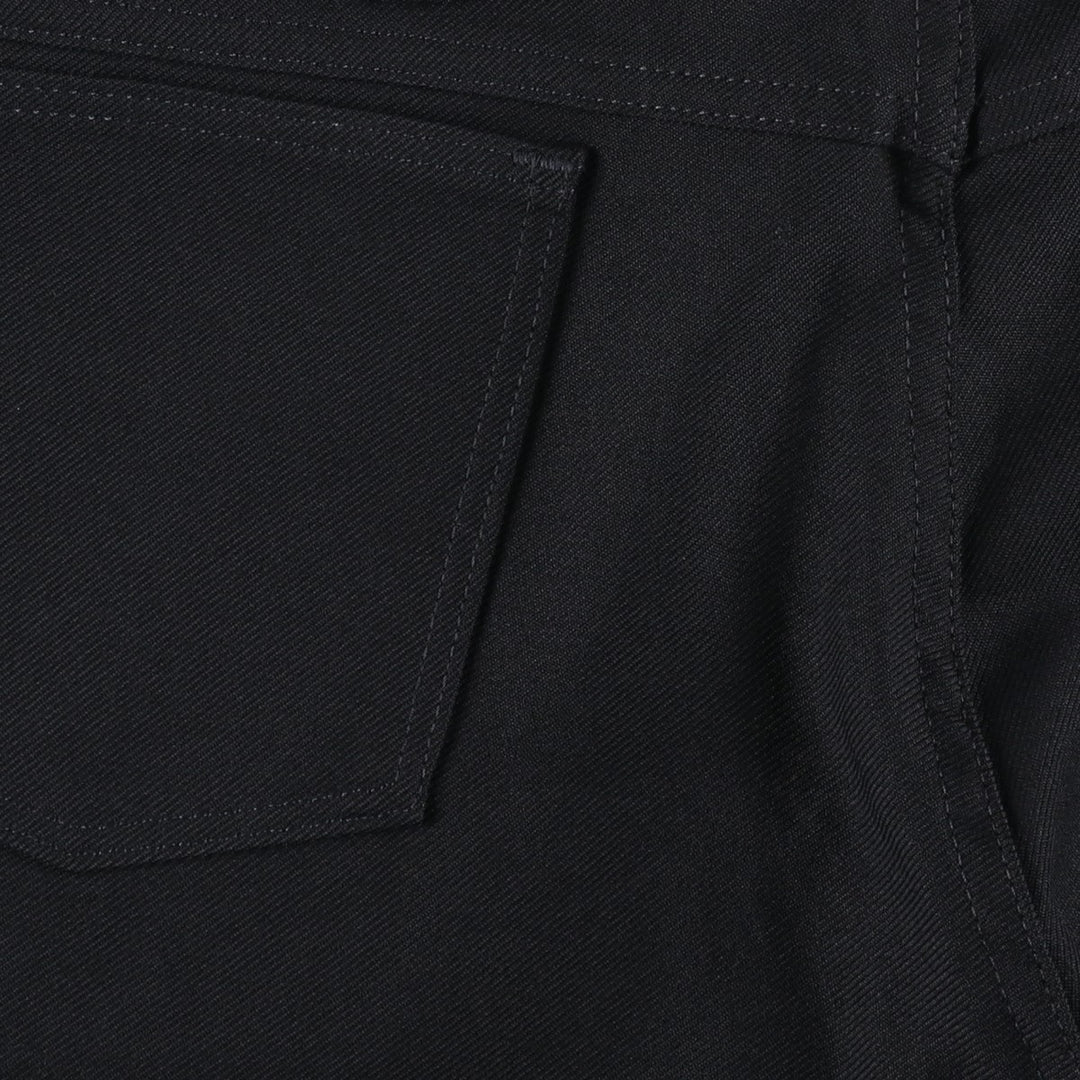 Vintage 90s-00'S Wrangler Dress Jeans, Men's Size 37 (approx.) polyester black type Vintage Second Hand
