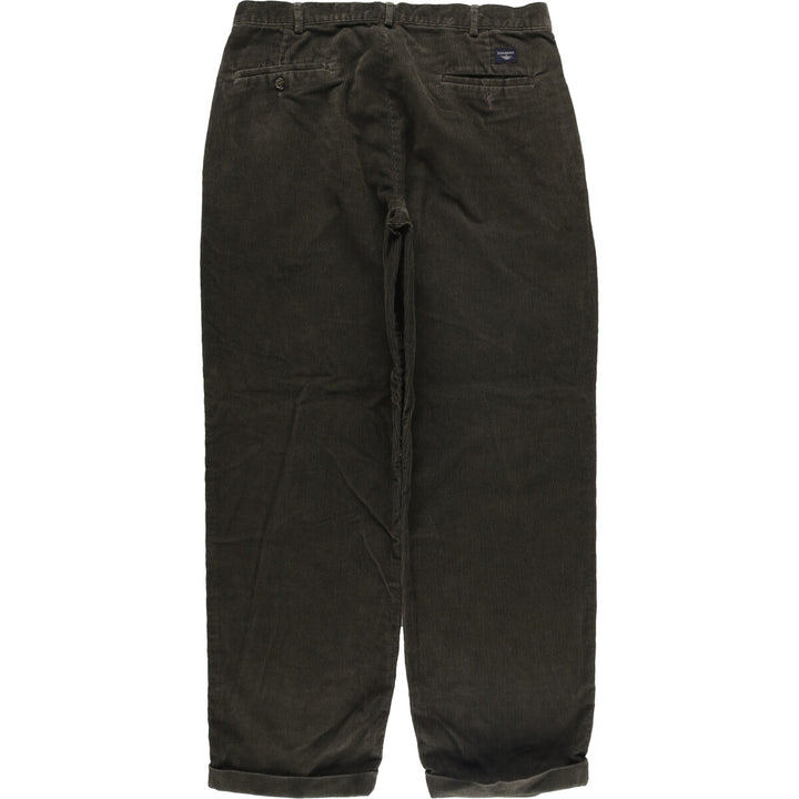 Dockers Two-pleat Corduroy Pants, Men's, Size W34 cotton Khaki type Vintage Second Hand